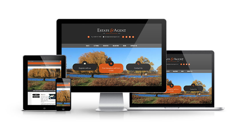 Estate & Agent - New Estate Agent Website Launched