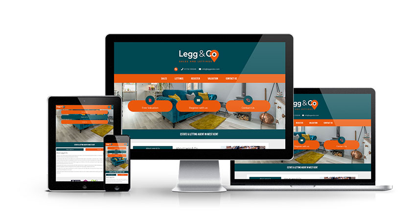 Legg & Co - New Estate Agent Website Launched