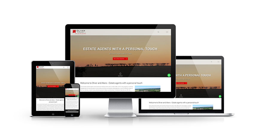 Oliver and Akers - New Estate Agent Website Launched