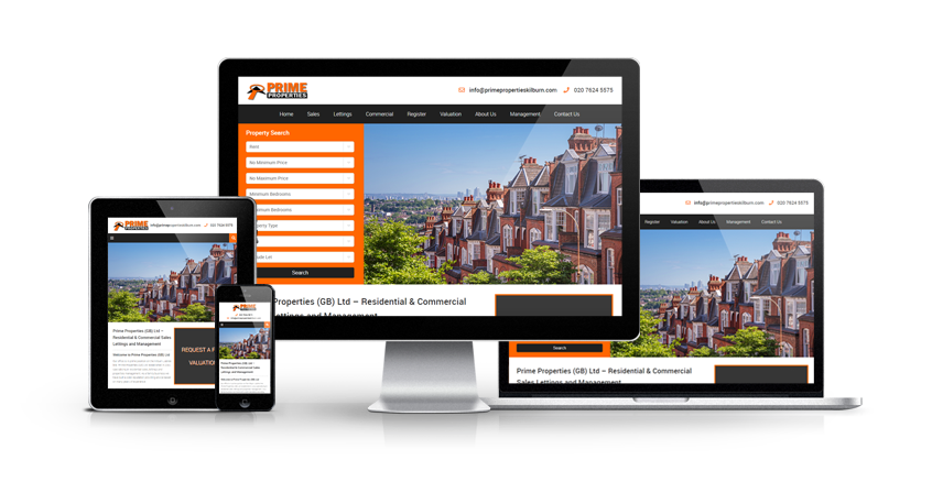 Prime Properties Kilburn - New Estate Agent Website Launched
