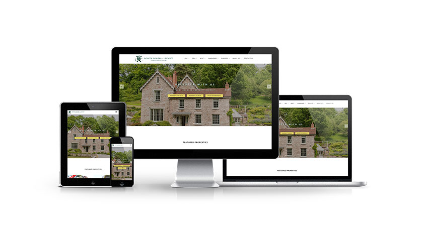 Roscoe Rogers & Knight - New Estate Agent Website Launched