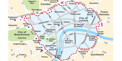 New ultra low emission zone in central London