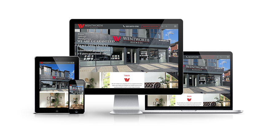 Wentworth Estates - New Estate Agent Website Launched