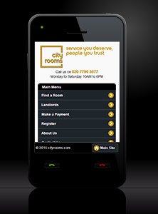 City Rooms - New Letting Agent Mobile Website Launched