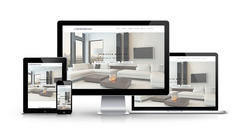 Carter Reeves - New Estate Agent Website Launched