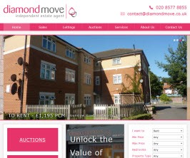 Diamond Move - New Estate Agent Website Launched