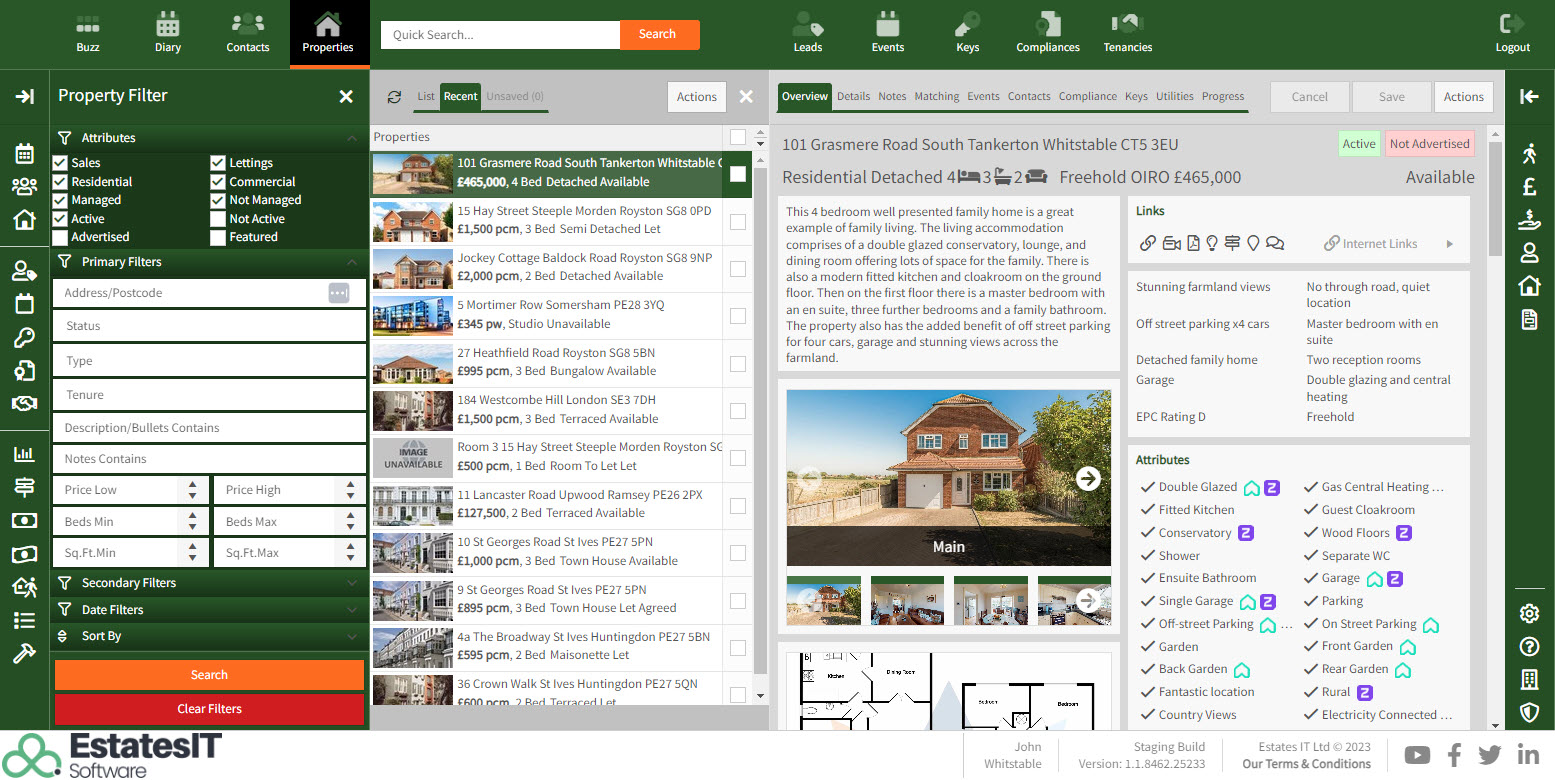 EstatesIT.Software Desktop 2023 Green Wide