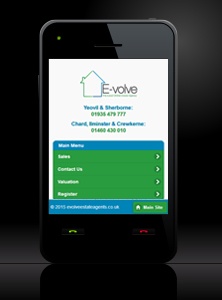 E-Volve Estate Agents - New Estate Agent Mobile Website Launched