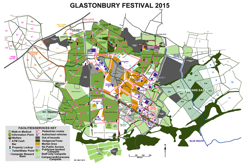 Glastonbury Site Map Glastonbury Site Map