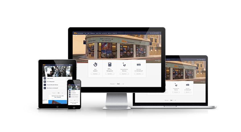 Liv International- New Estate Agent Responsive Website Launched