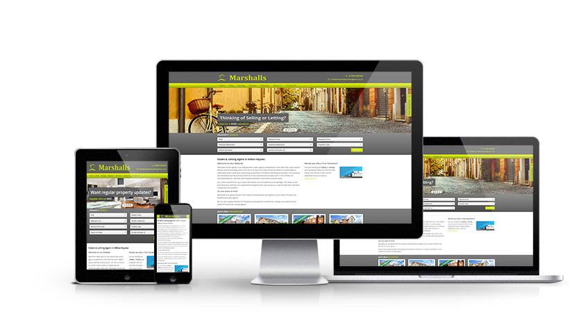 Marshalls - New Estate Agent Website Launched