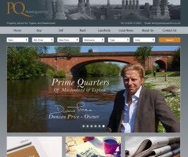 Prime Quarters - New Estate Agent Website Launched