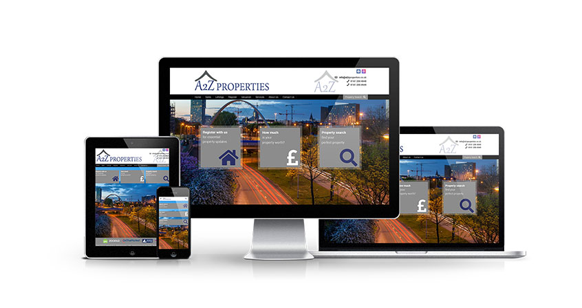 A 2 Z Properties - New Estate Agent Website Launched