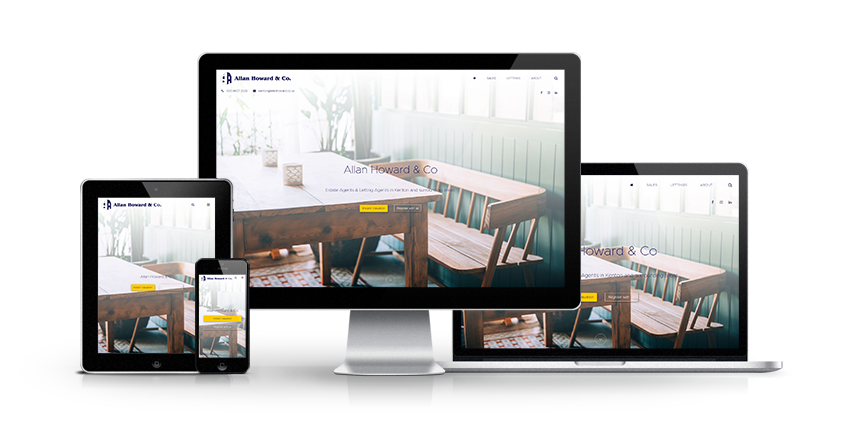 Allan Howard & Co - New Estate Agent Website Launched