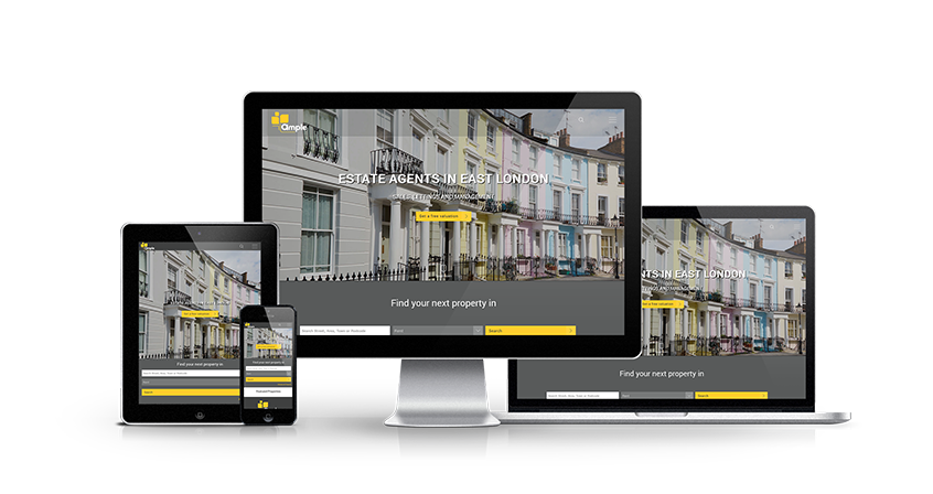Ample - New Estate Agent Website Launched