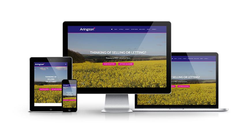 Arington - New Estate Agent Website Launched