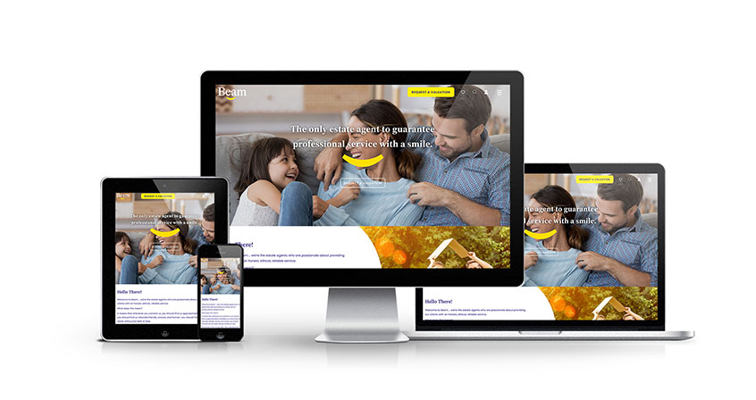 Beam Estate Agents - New Estate Agent Website Launched