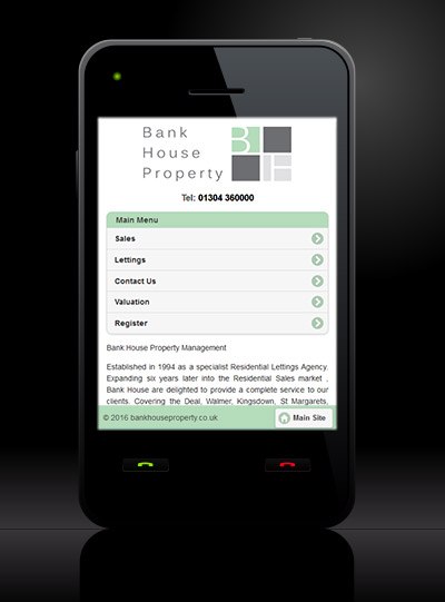 Bank House Property - New Estate Agent Mobile Website Launched