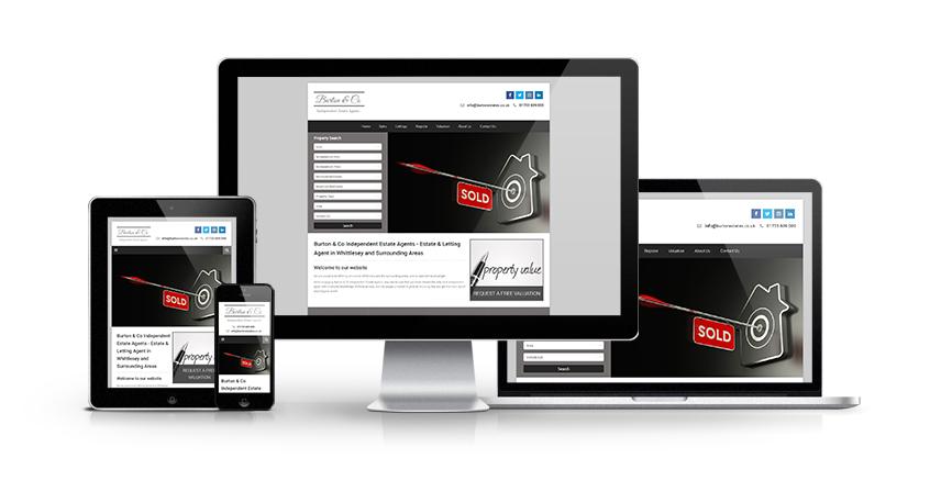 Burton & Co - New Estate Agent Website Launched Burton & Co - New Estate Agent Website Launched