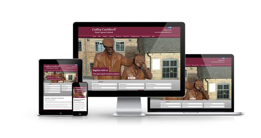 Cadley Cauldwell - New Estate Agent Website Launched