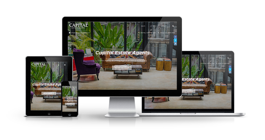 Capital Estate Agents - New Estate Agent Website Launched