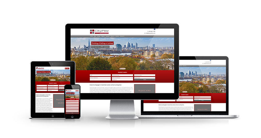 CityRez Estate Agents - New Estate Agent Website Launched