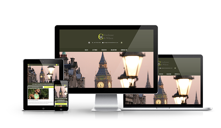 Cochrane and Wilson - New Estate Agent Website Launched