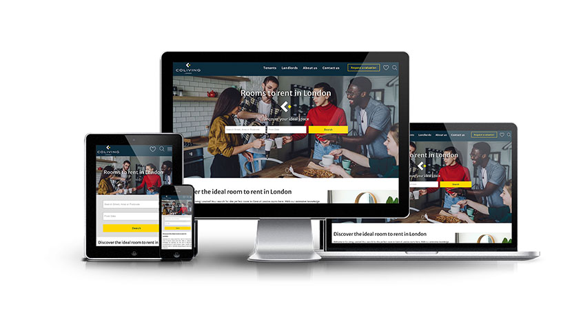 Co Living London - New Estate Agent Website Launched
