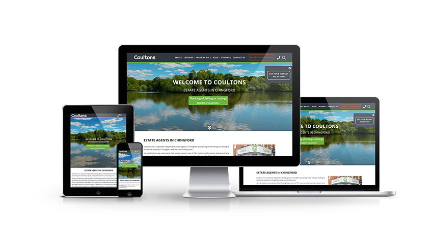 Coultons - New Estate Agent Website Launched