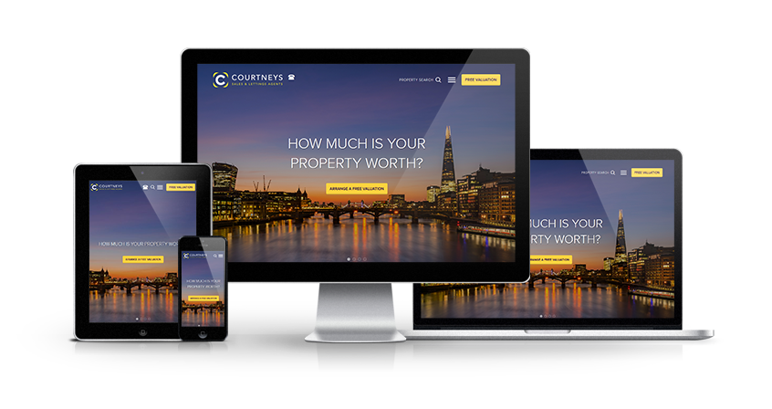 Courtneys - New Estate Agent Website Launched