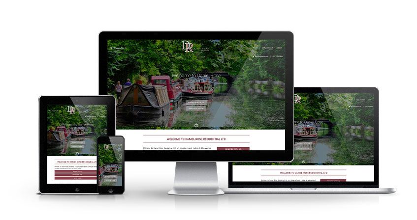 Daniel Rose Residential Ltd - New Estate Agent Website Launched