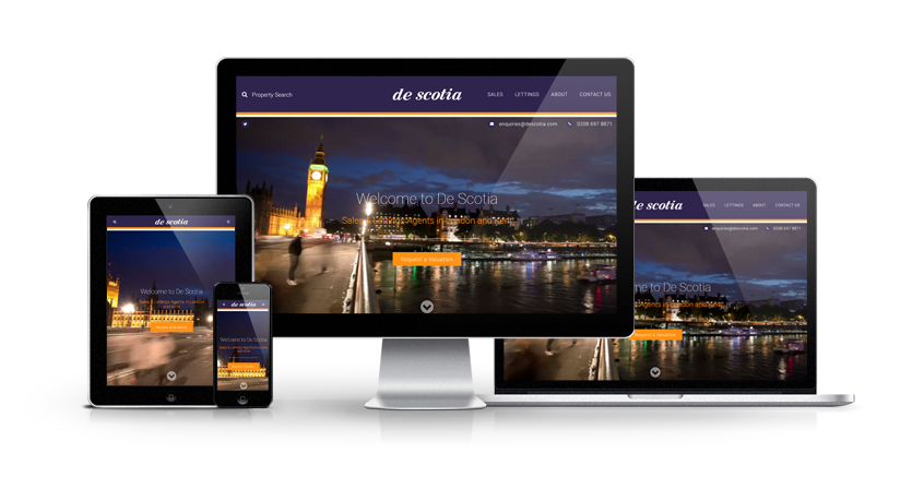 De Scotia - New Letting Agent Website Launched De Scotia - New Letting Agent Website Launched