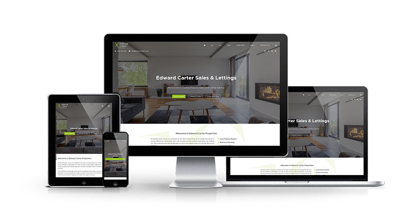 Edward Carter Sales & Lettings - New Estate Agent Website Launched