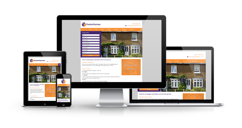 Foster Games Estate Agents - New Estate Agent Website Launched
