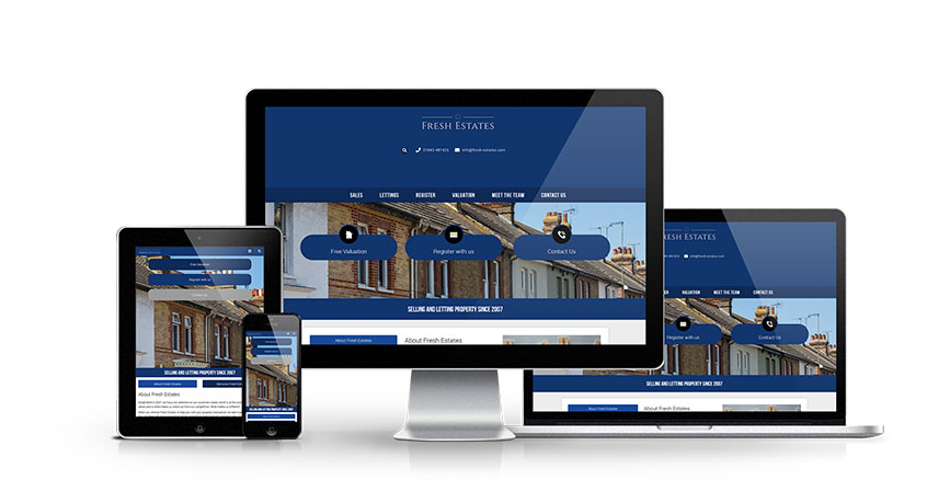 Fresh Estates - New Estate Agent Website Launched