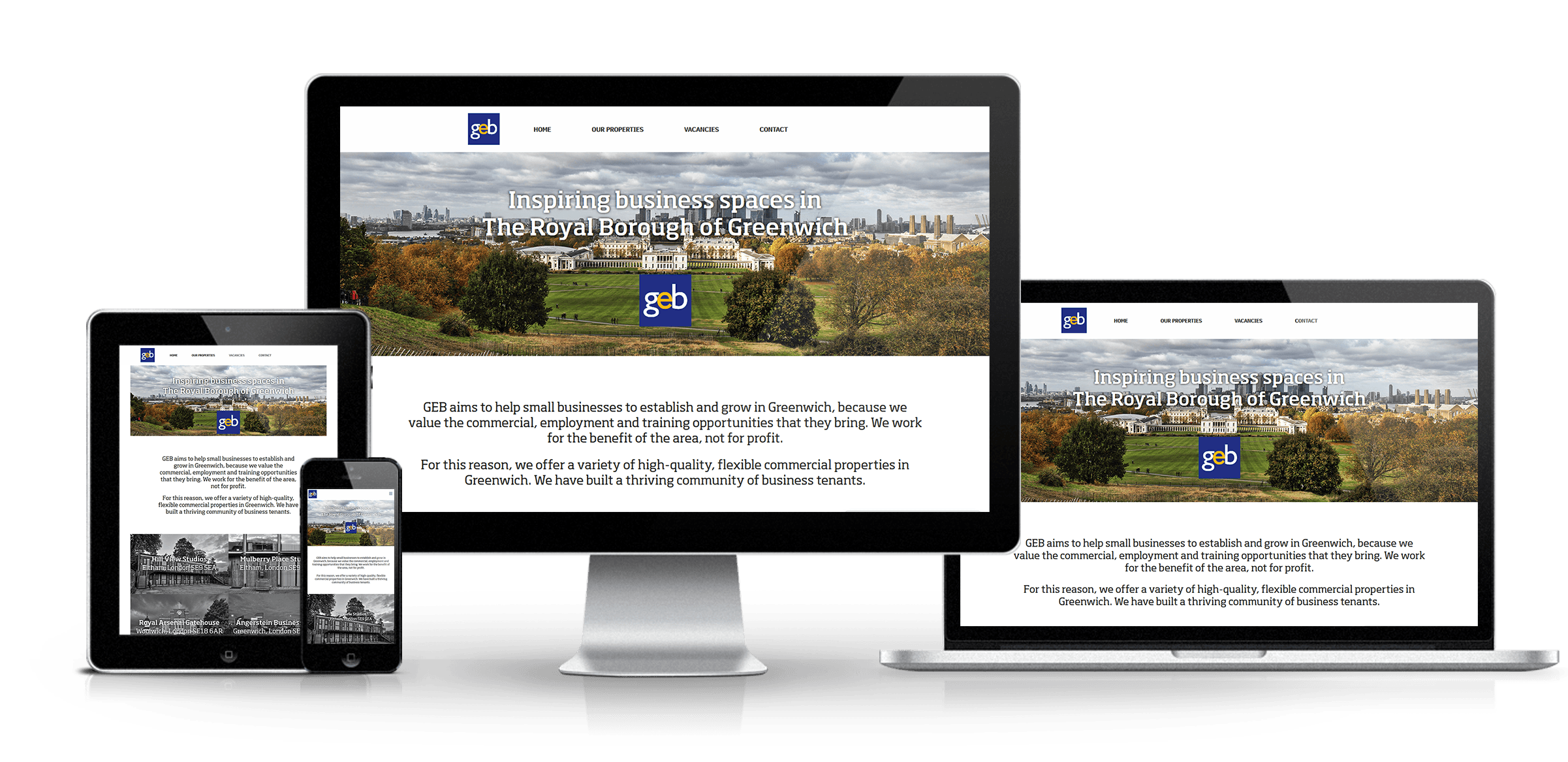GEB - New Estate Agent Website Launched