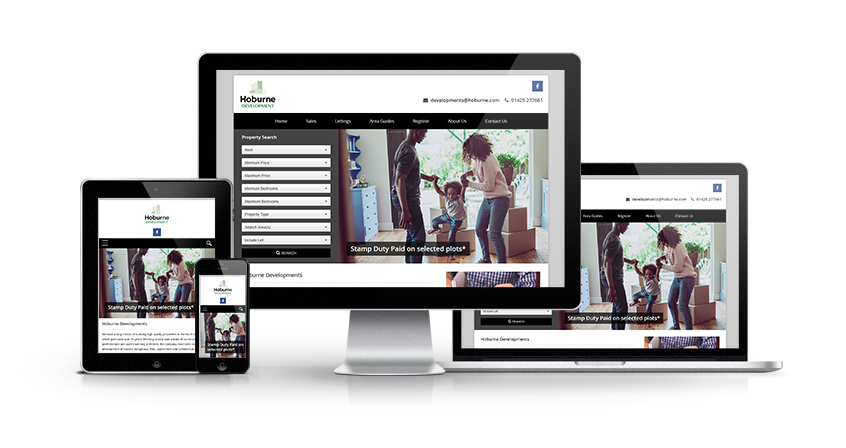 Hoburne Developments - New Estate Agent Website Launched