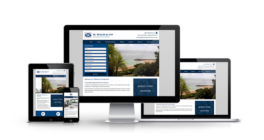 H Wald & Co - New Estate Agent Website Launched