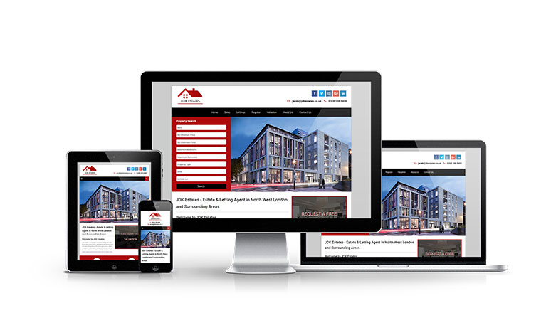 JDK Estates - New Estate Agent Website Launched