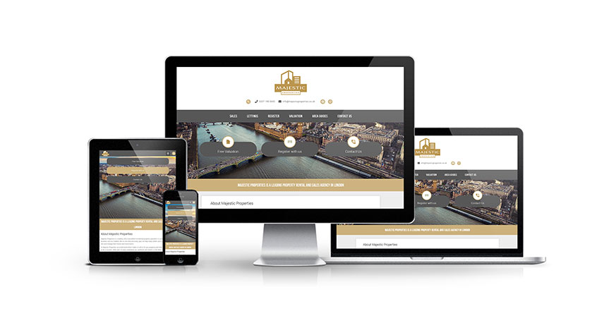 Majestic Properties - New Estate Agent Website Launched