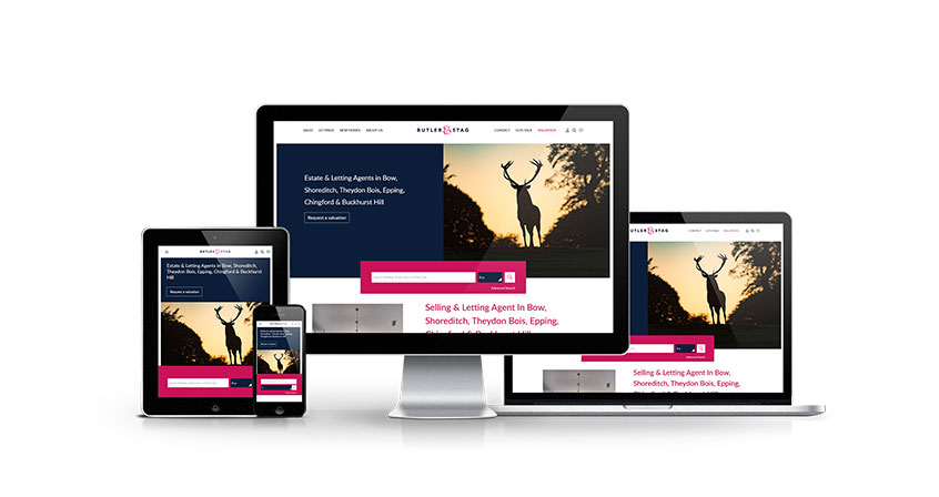 Butler & Stag - New Estate Agent Website Launched