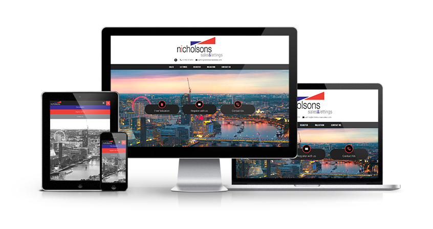 Nicholsons Estates - New Estate Agent Website Launched Nicholsons Estates - New Estate Agent Website Launched