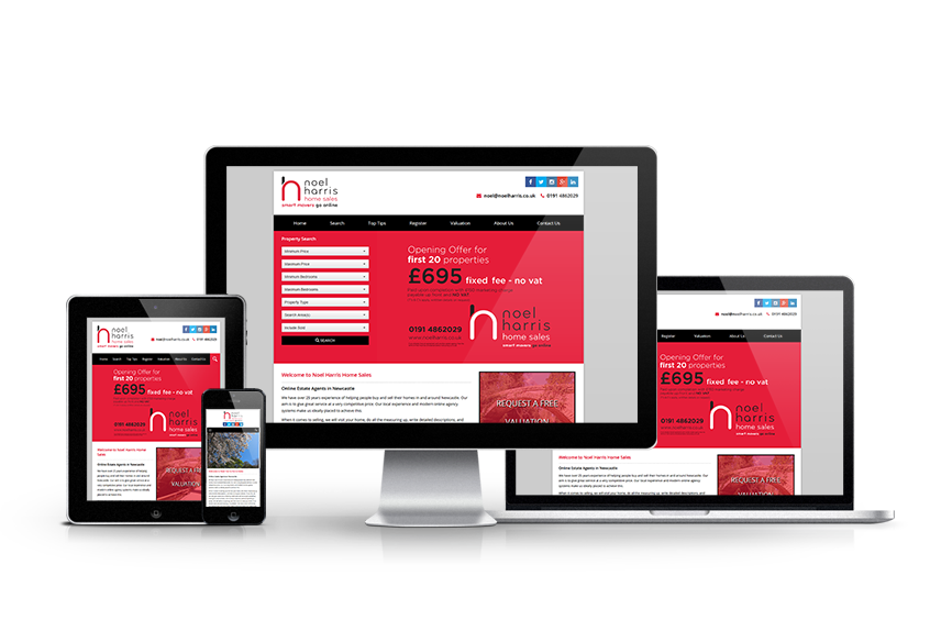 Noel Harris - New Estate Agent Website Launched