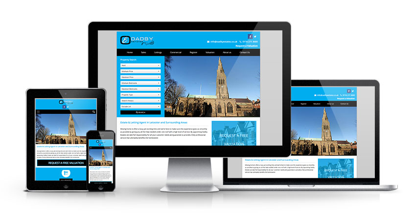 Oadby Estates - New Estate Agent Website Launched Oadby Estates - New Estate Agent Website Launched