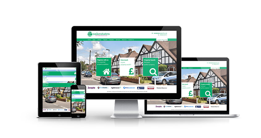 Oak Estates - New Estate Agent Website Launched Oak Estates - New Estate Agent Website Launched
