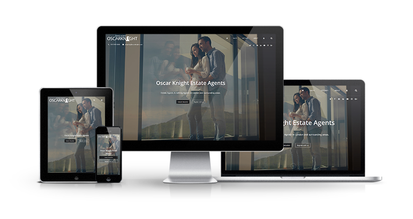 Oscar Knight - New Estate Agent Website Launched