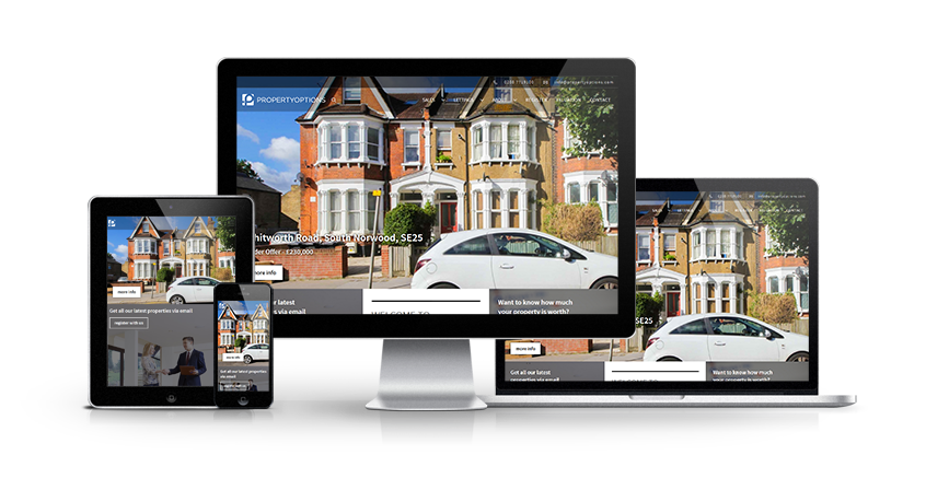 Property Options - New Estate Agent Website Launched