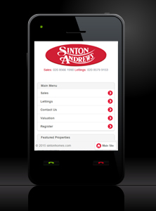 New Estate Agent Mobile Website Launched