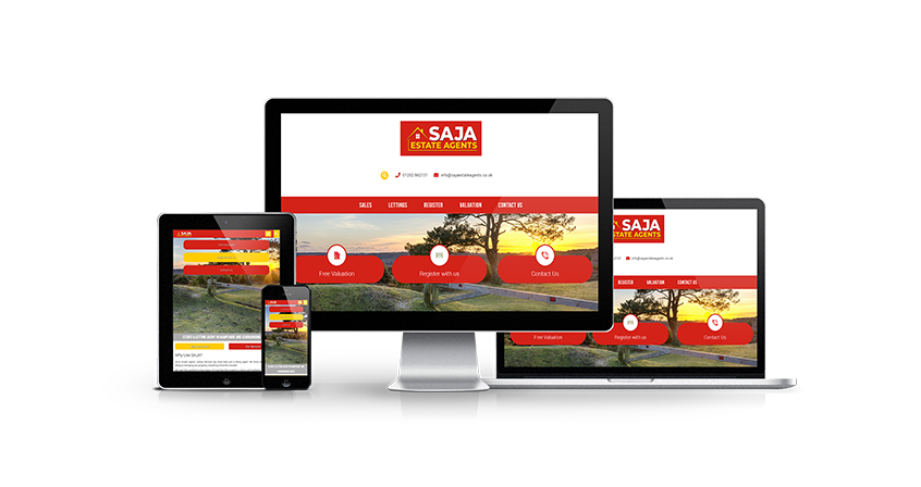 Saja Estate Agents - New Estate Agent Website Launched