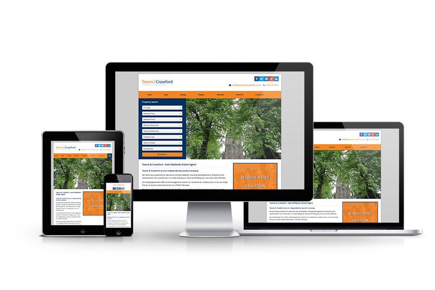 Towns & Crawford - New Estate Agent Website Launched